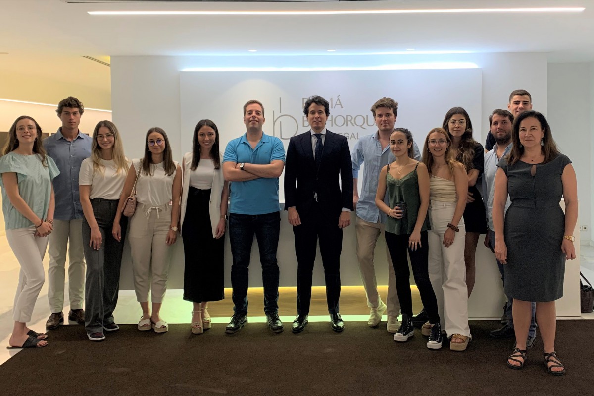 Los alumnos del Máster en Asesoría Jurídica de Empresas visitan el despacho